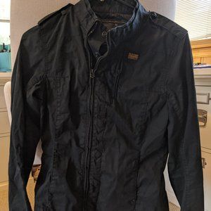 G Star Raw black military cargo jacket